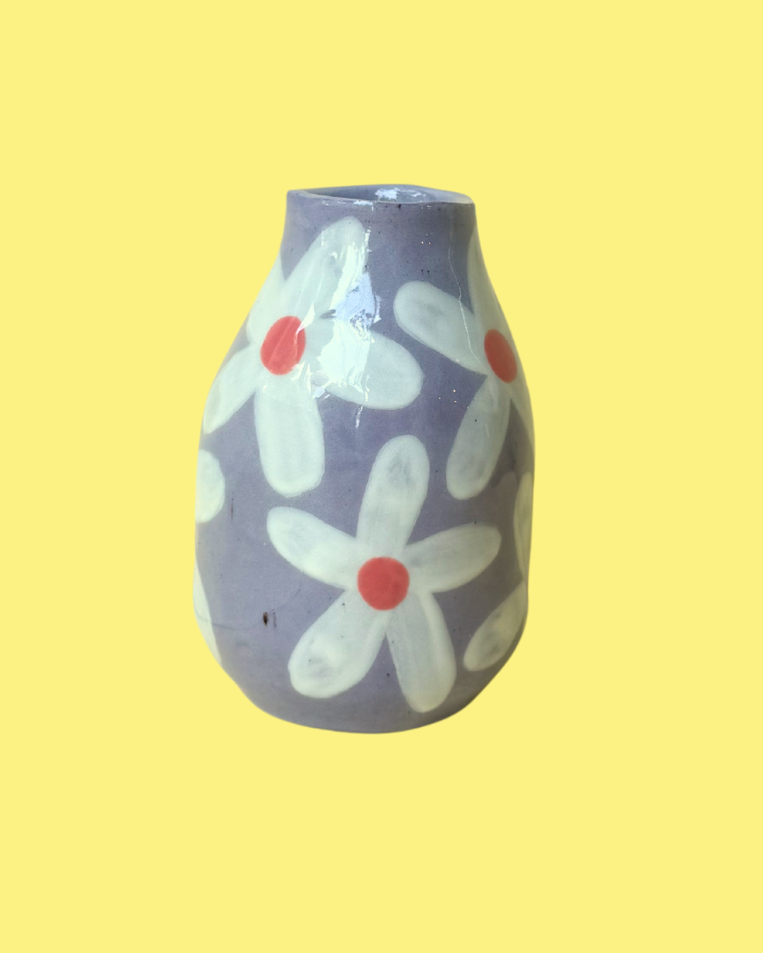 Medium Hand-painted Ceramic Vases