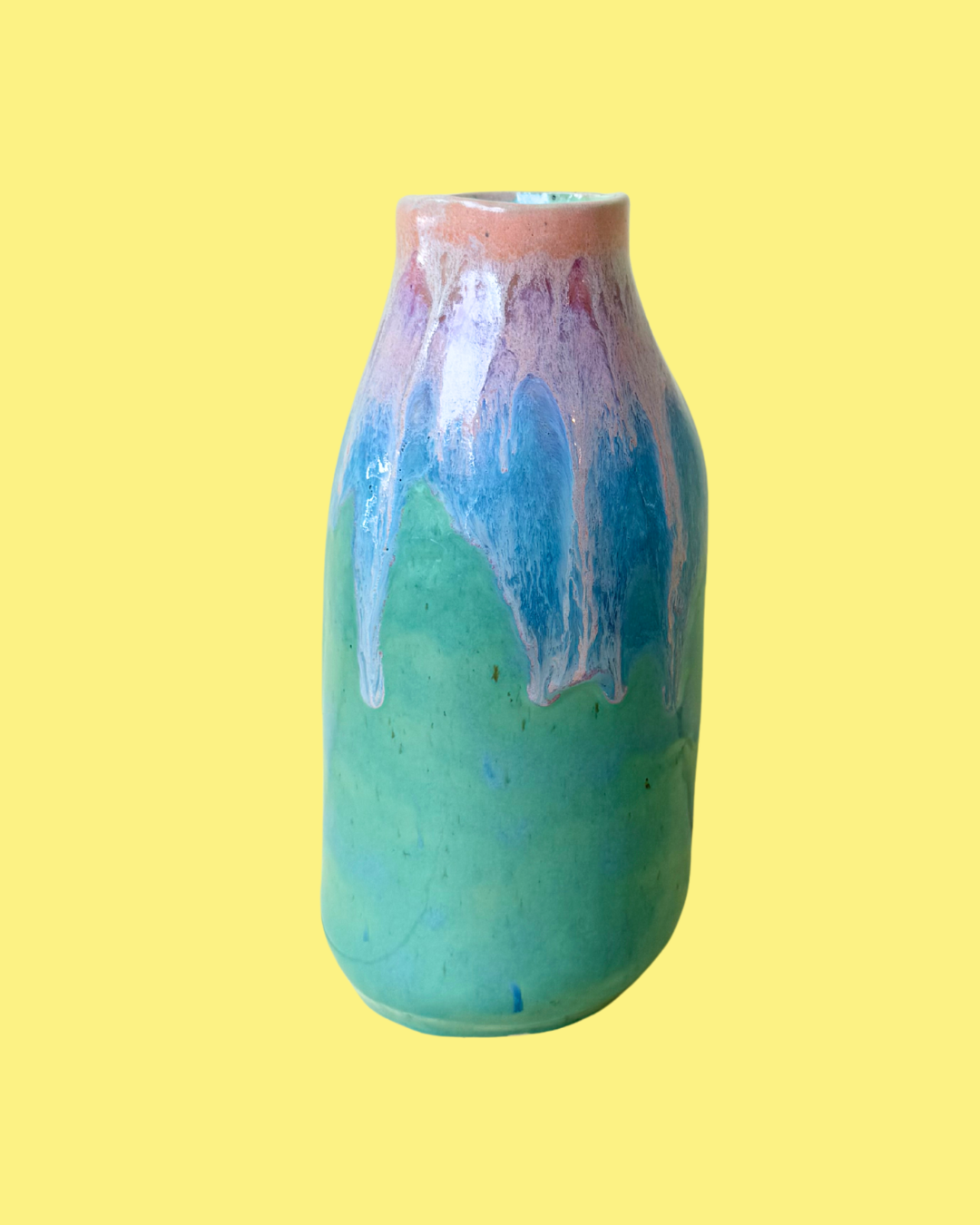 Large Hand-painted Ceramic Vases