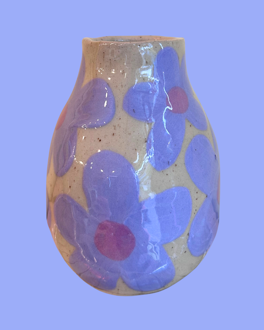 Medium Hand-painted Ceramic Vases