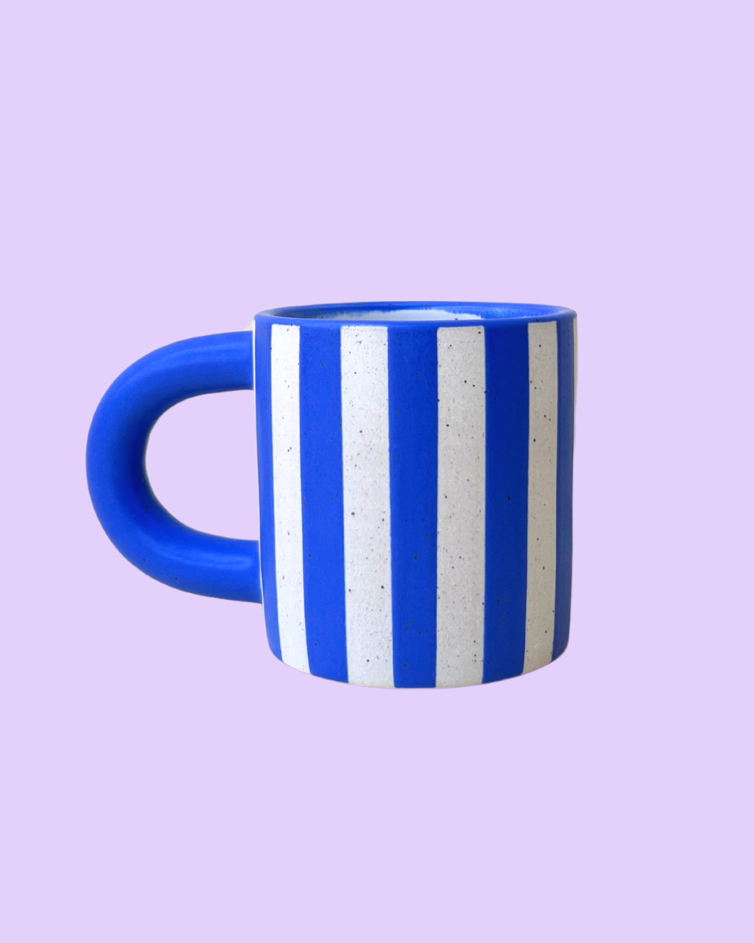 Blue Speckle Chunk Mug
