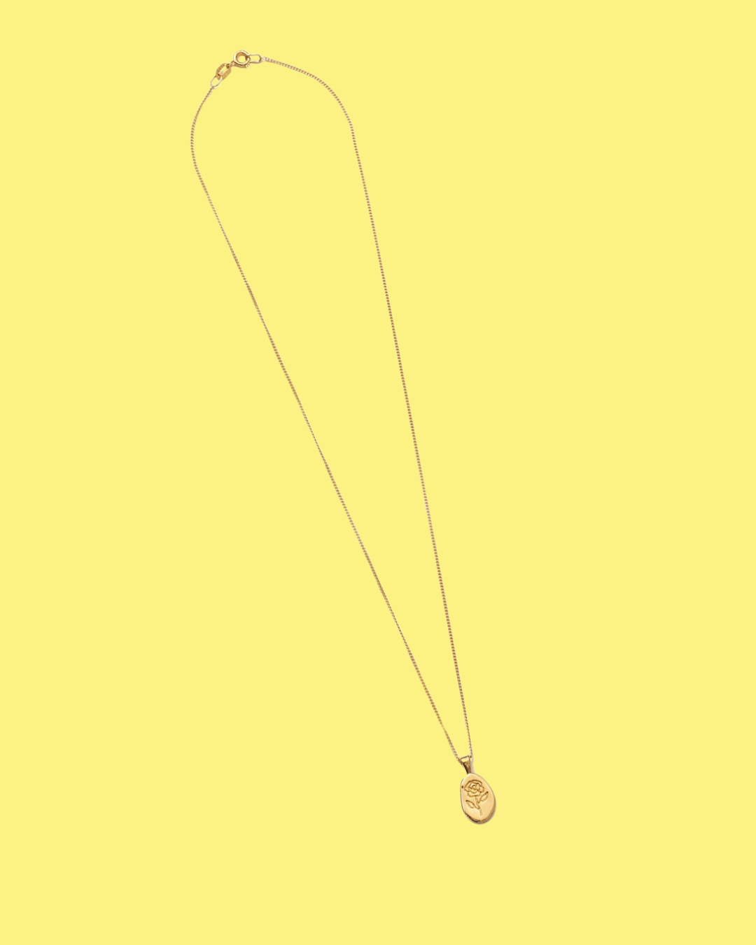 Rose Necklace (gold or silver)