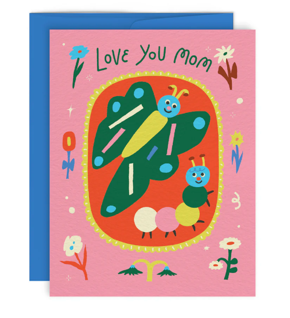 Love You Mom Greeting Card