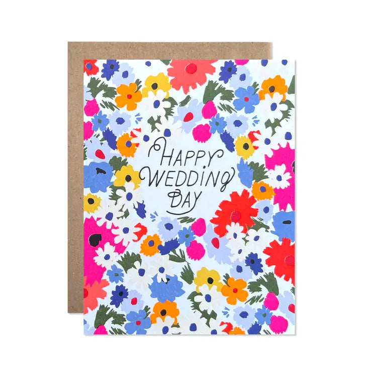 Marthas Garden Wedding Card