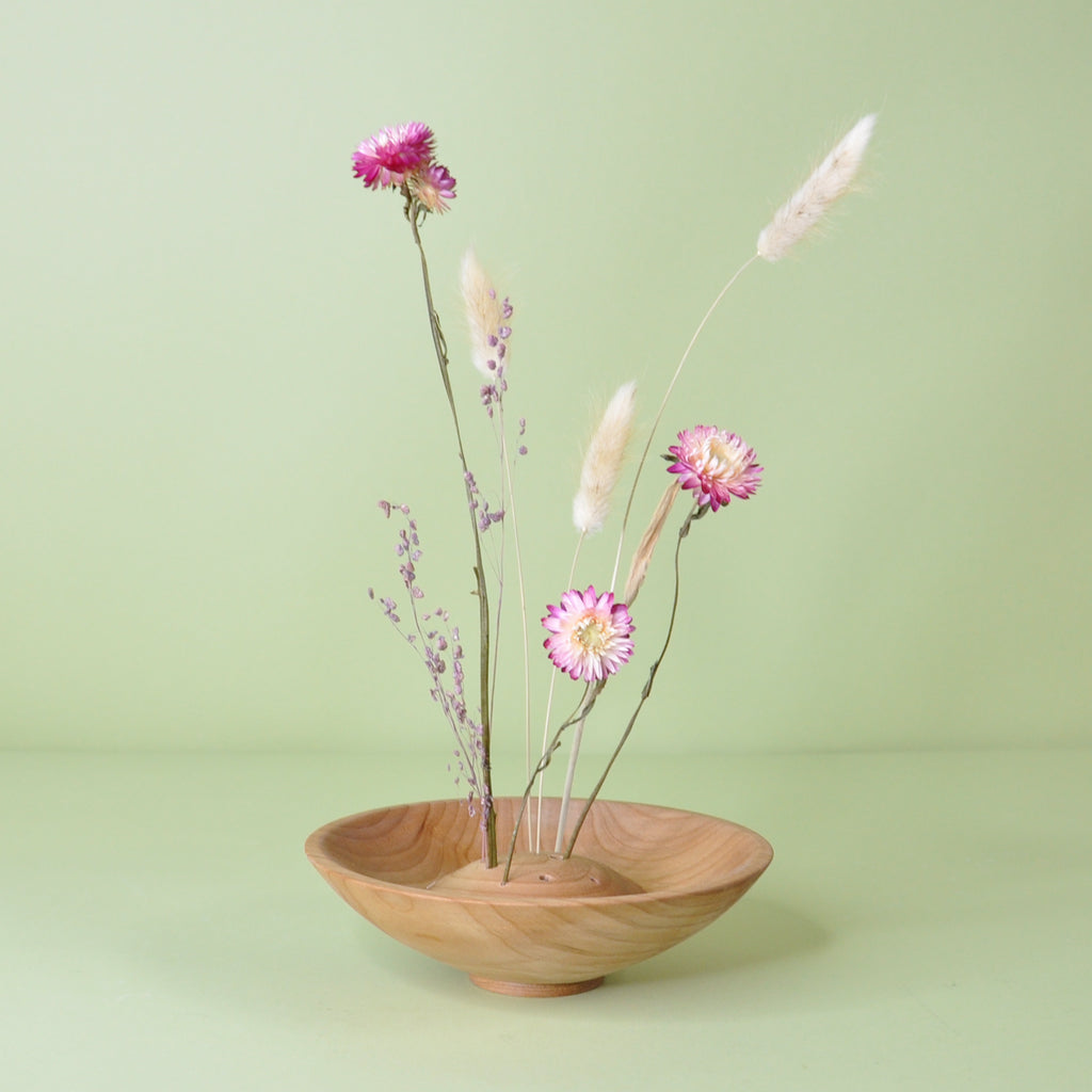 Ikebana Dried Flower Bowl