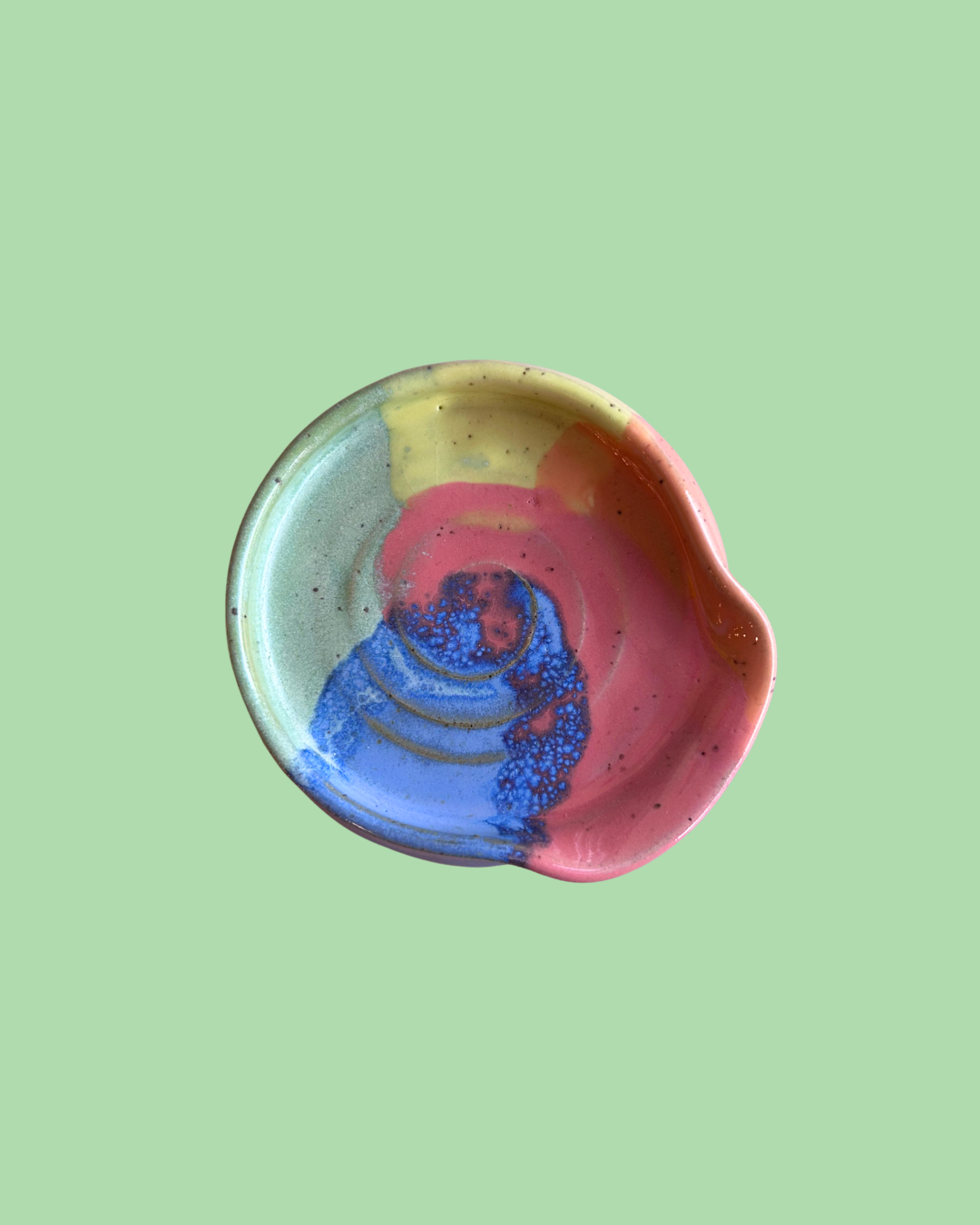 Hand-painted Ceramic Spoon Rests