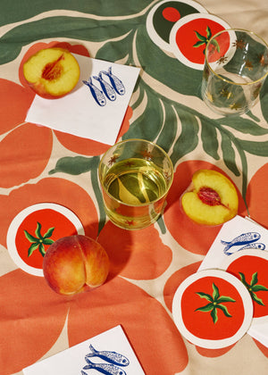 Tomato Coasters | Set of Four