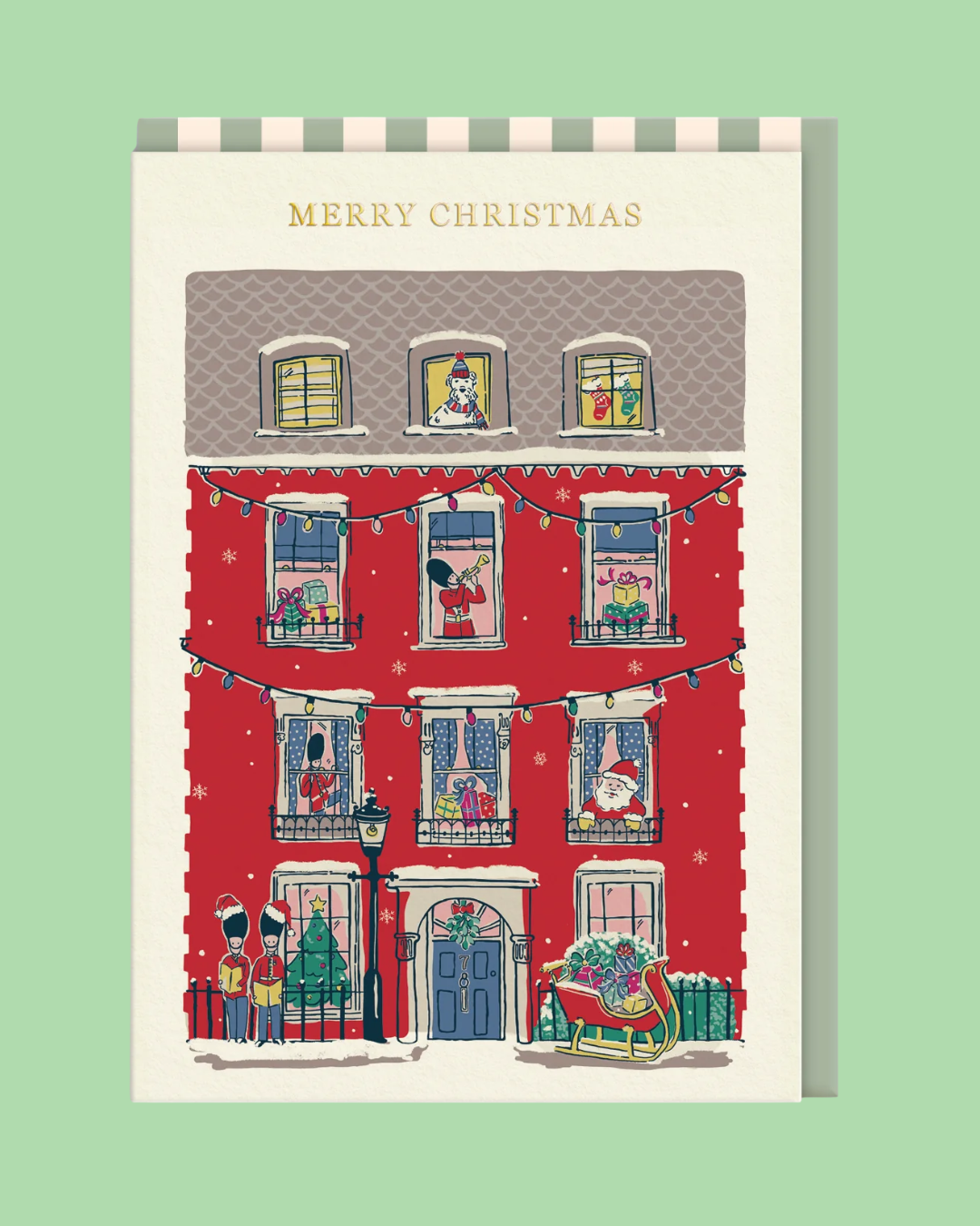 Merry Christmas House Card