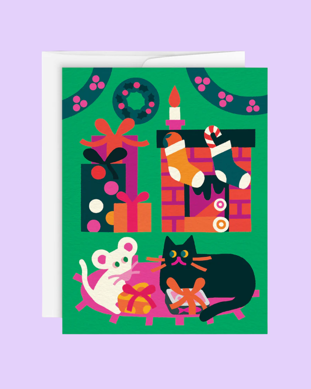 Cozy Companions Holiday Card