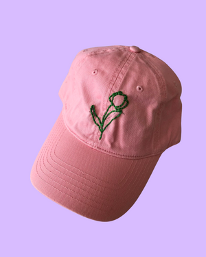 Tulip Embroidered Hat