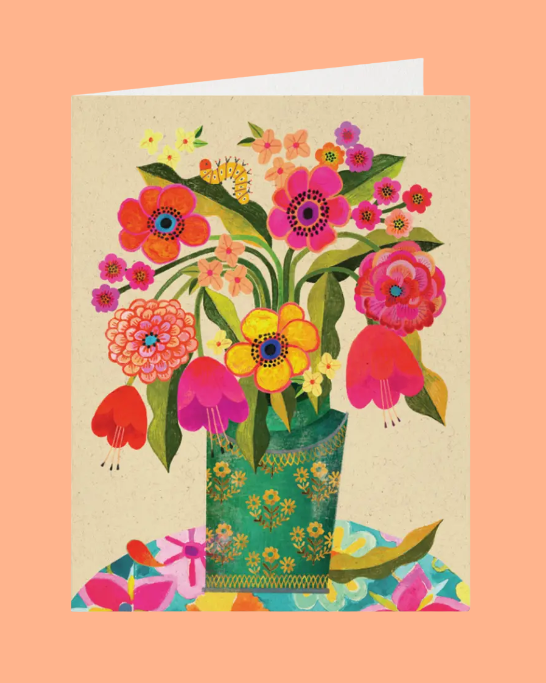 Vibrant Florals Card