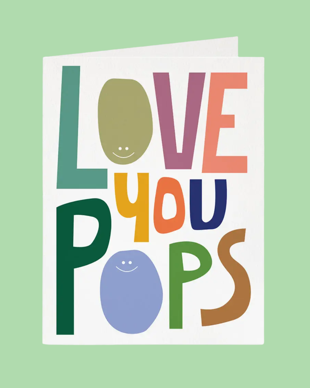 Love You Pops Card