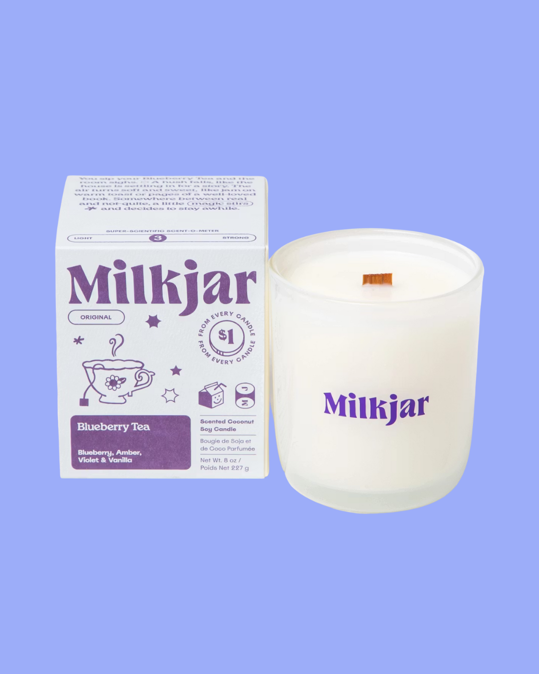 Milk Jar Candles