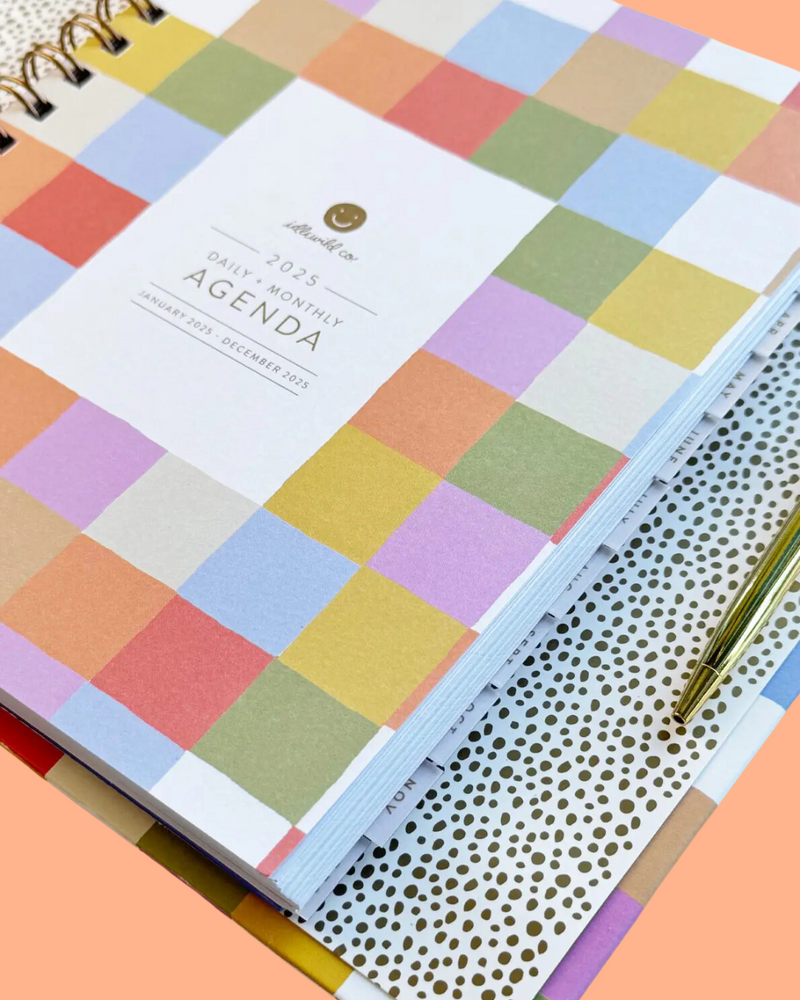 Rainbow Check 2025 Planner