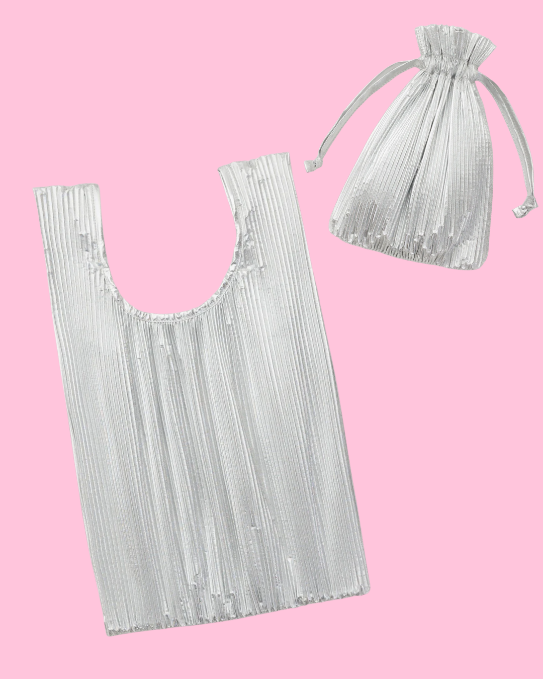 Pleated Baggu