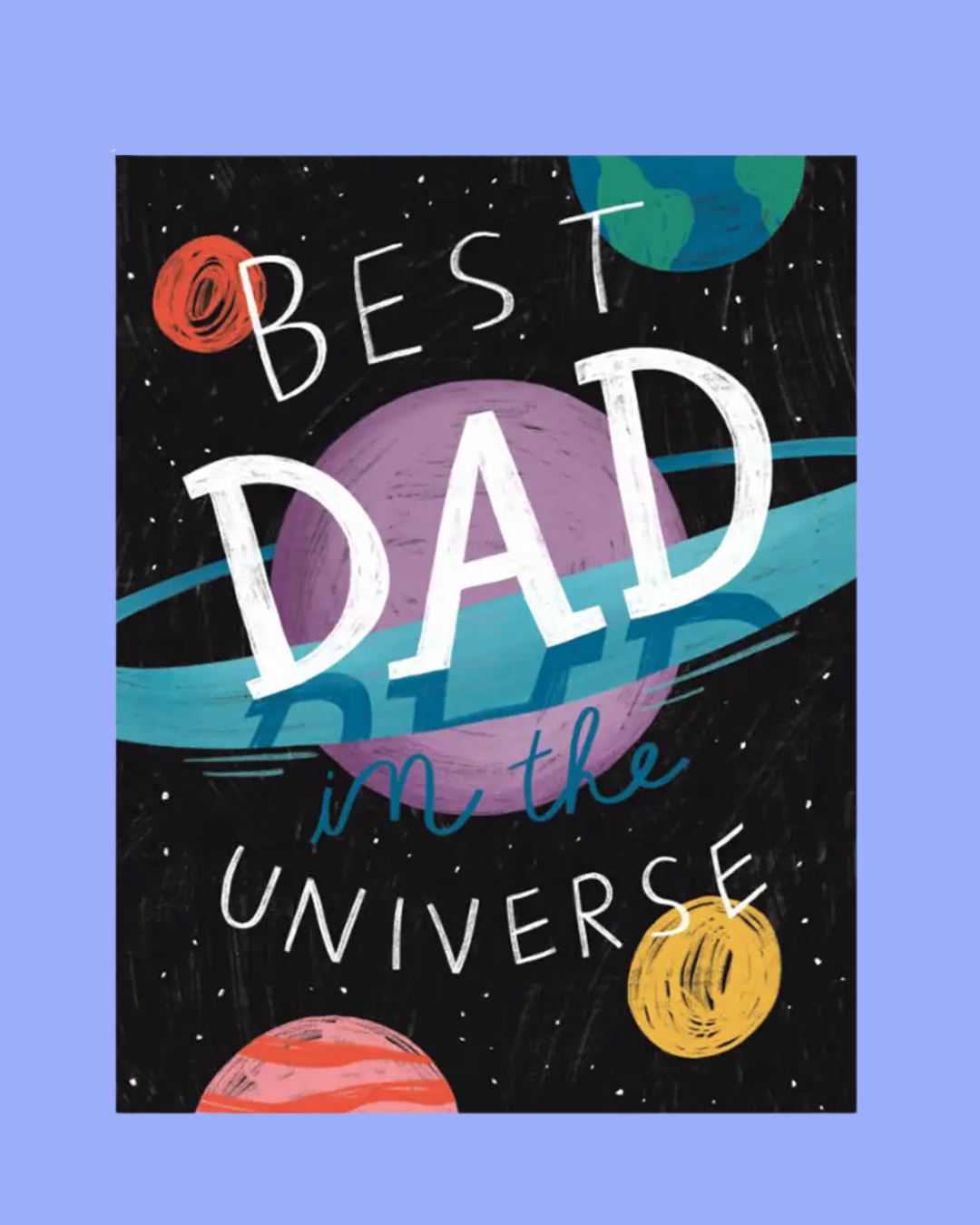 Best Dad in the Universe Card