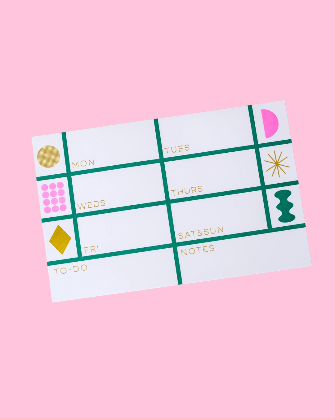 Weekly Notepad