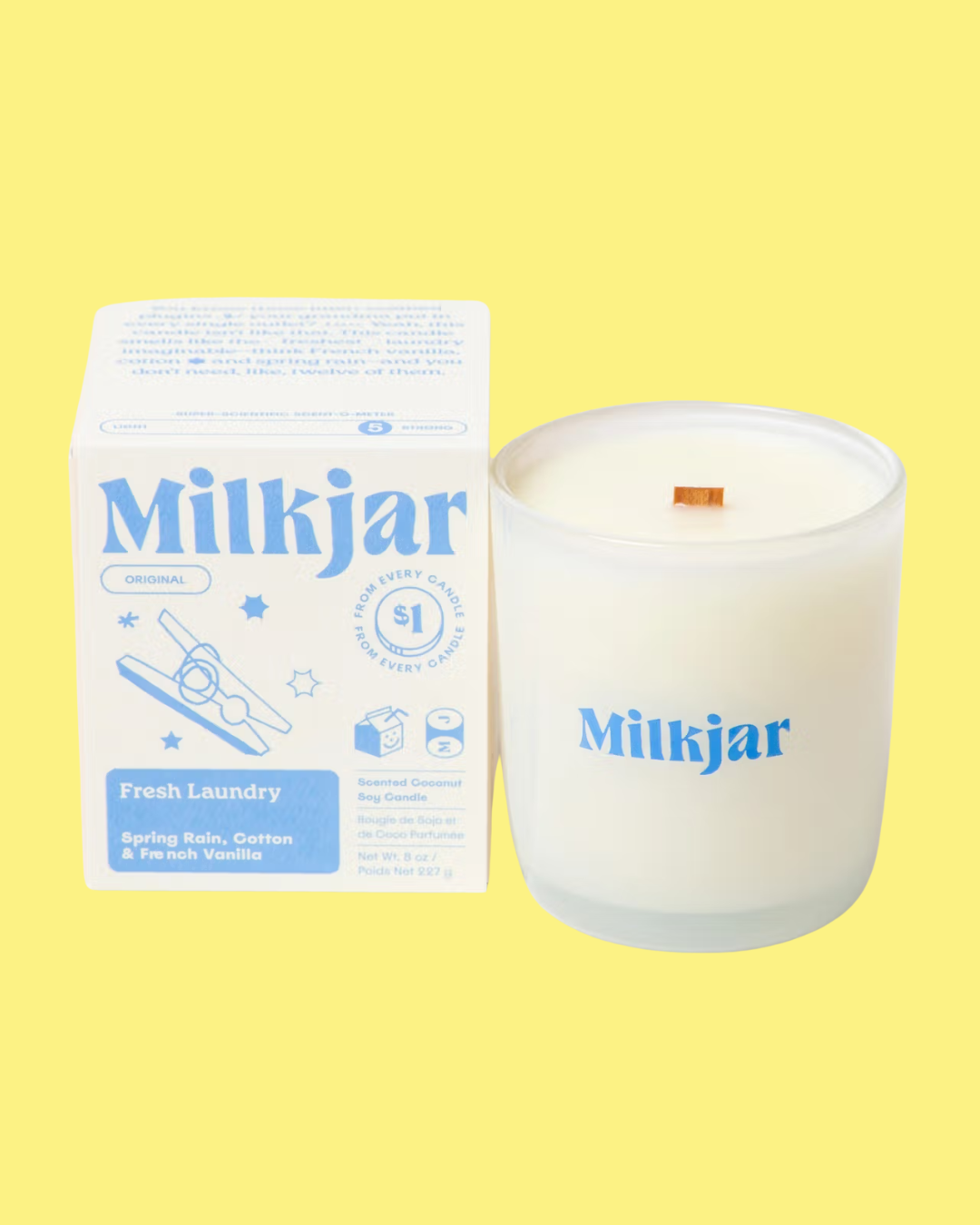 Milk Jar Candles