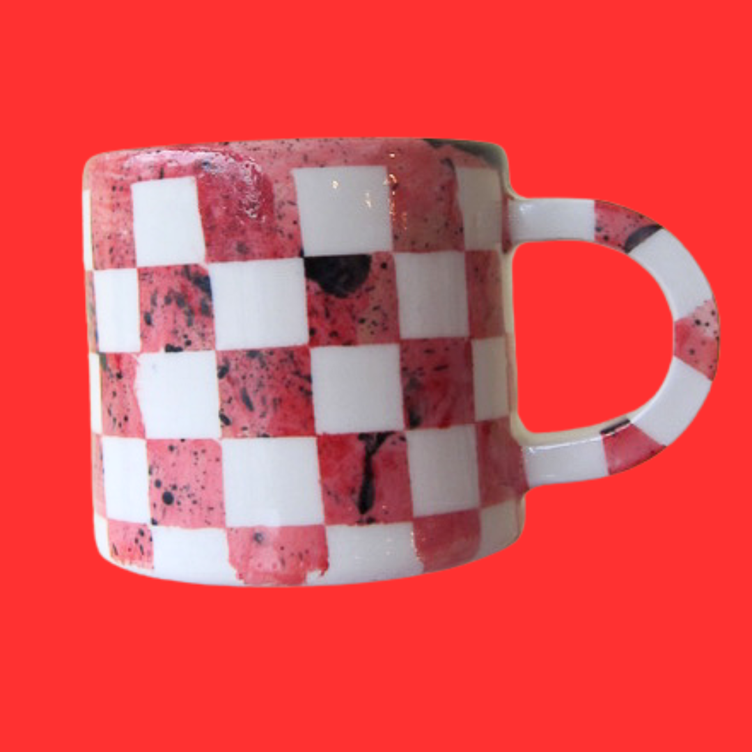 Checkered Mug