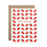Happy Birthday Strawberries Card