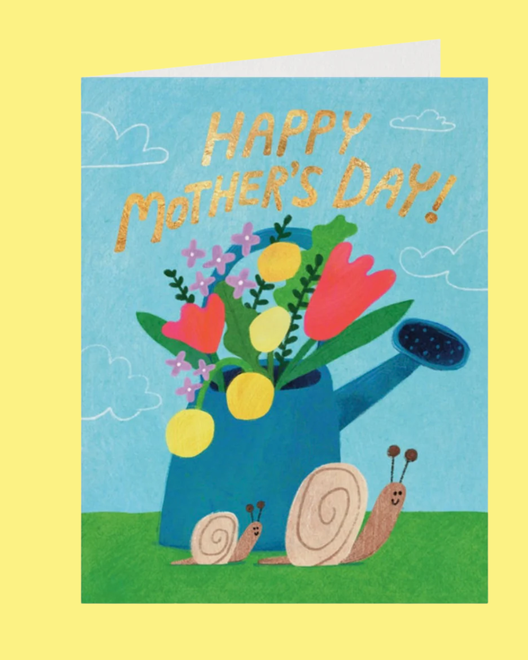 Mother's Day Snail Card