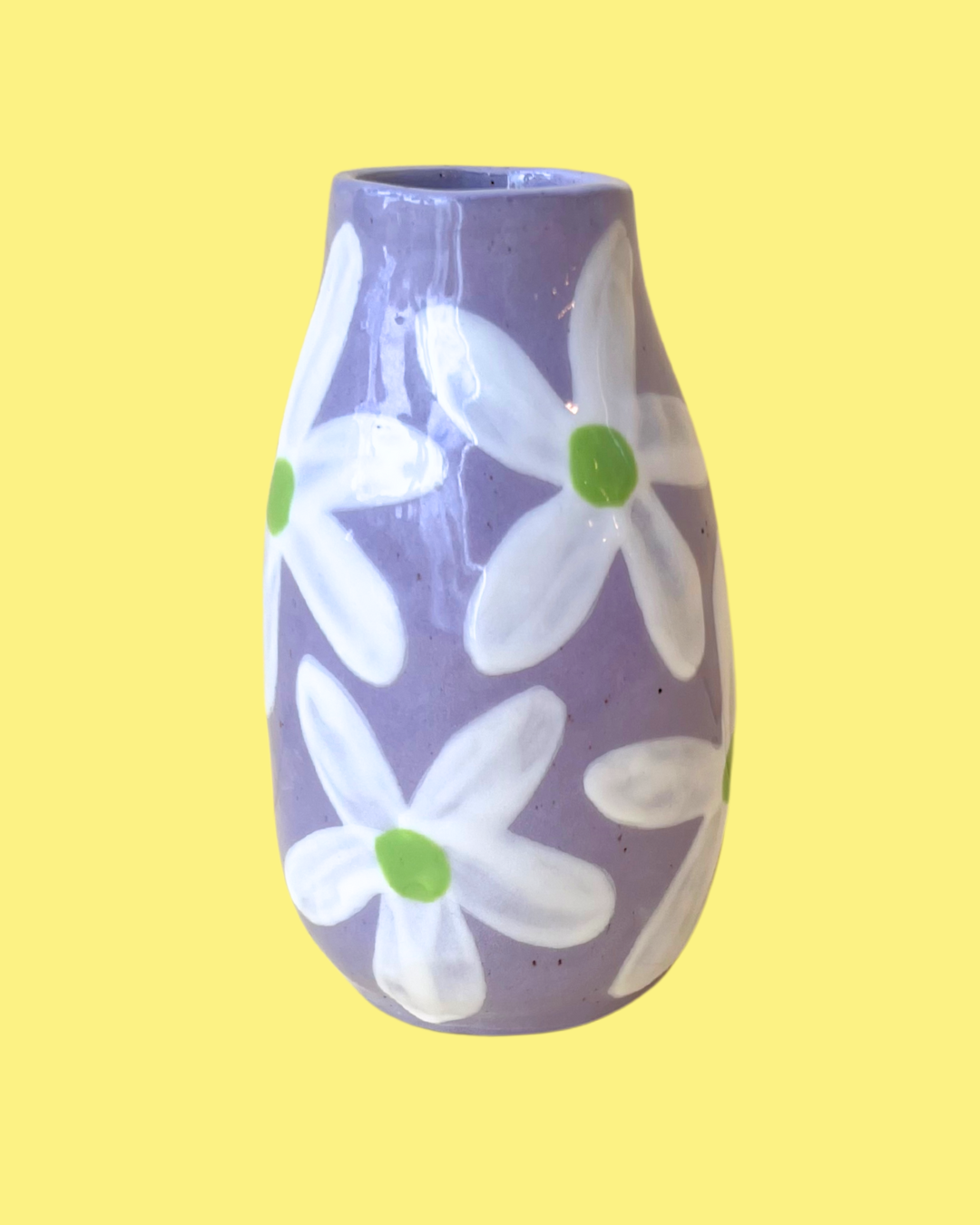 Medium Hand-painted Ceramic Vases