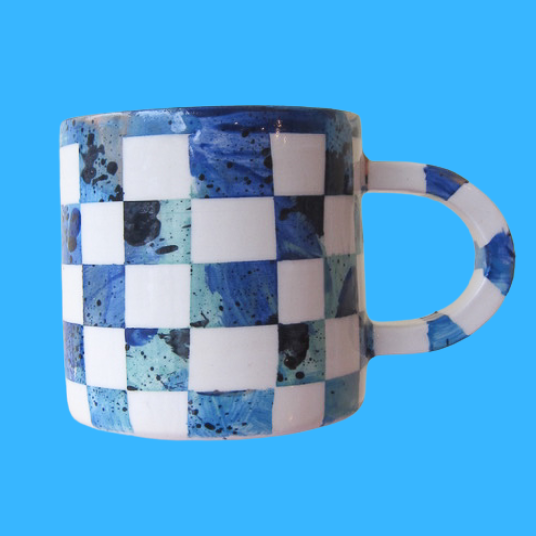 Checkered Mug