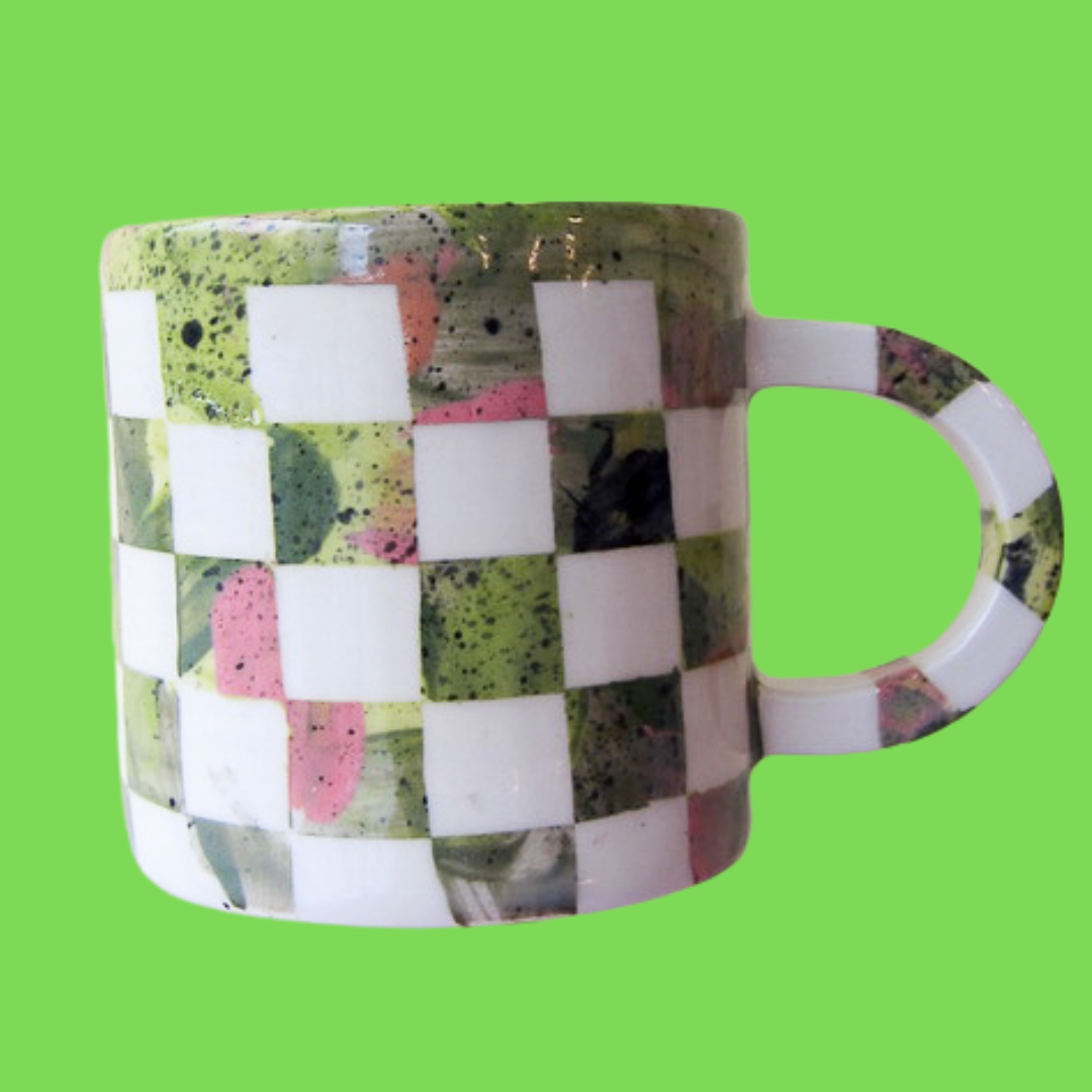 Checkered Mug