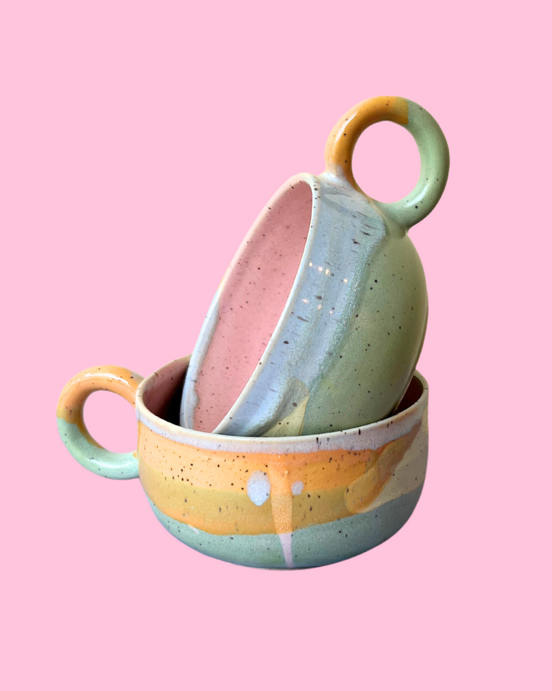 Pastel Ceramic Mugs