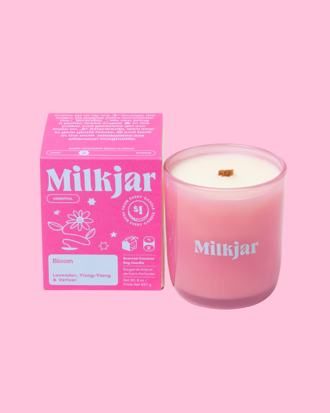 Milk Jar Candles