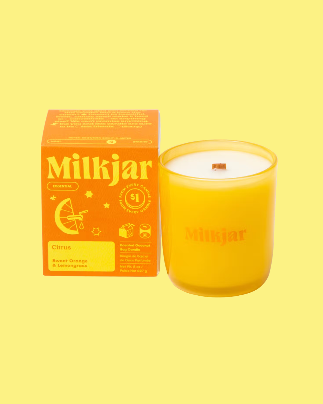 Milk Jar Candles