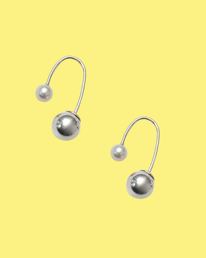 Beatrice Earrings in Sterling Silver