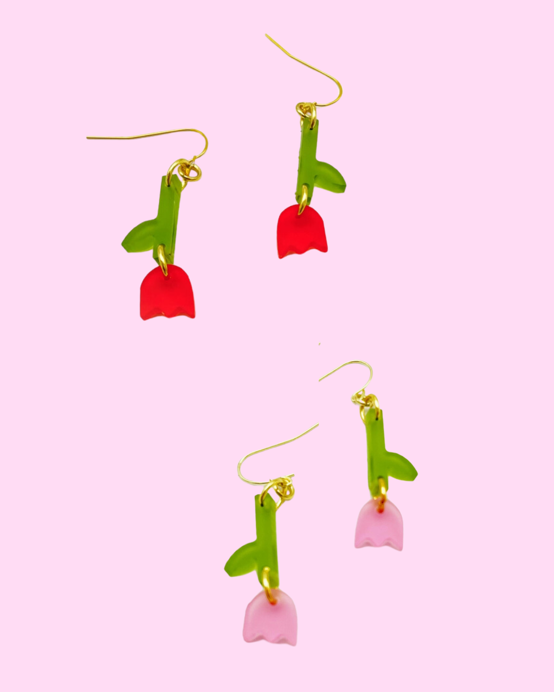 Tulip Drop Earrings