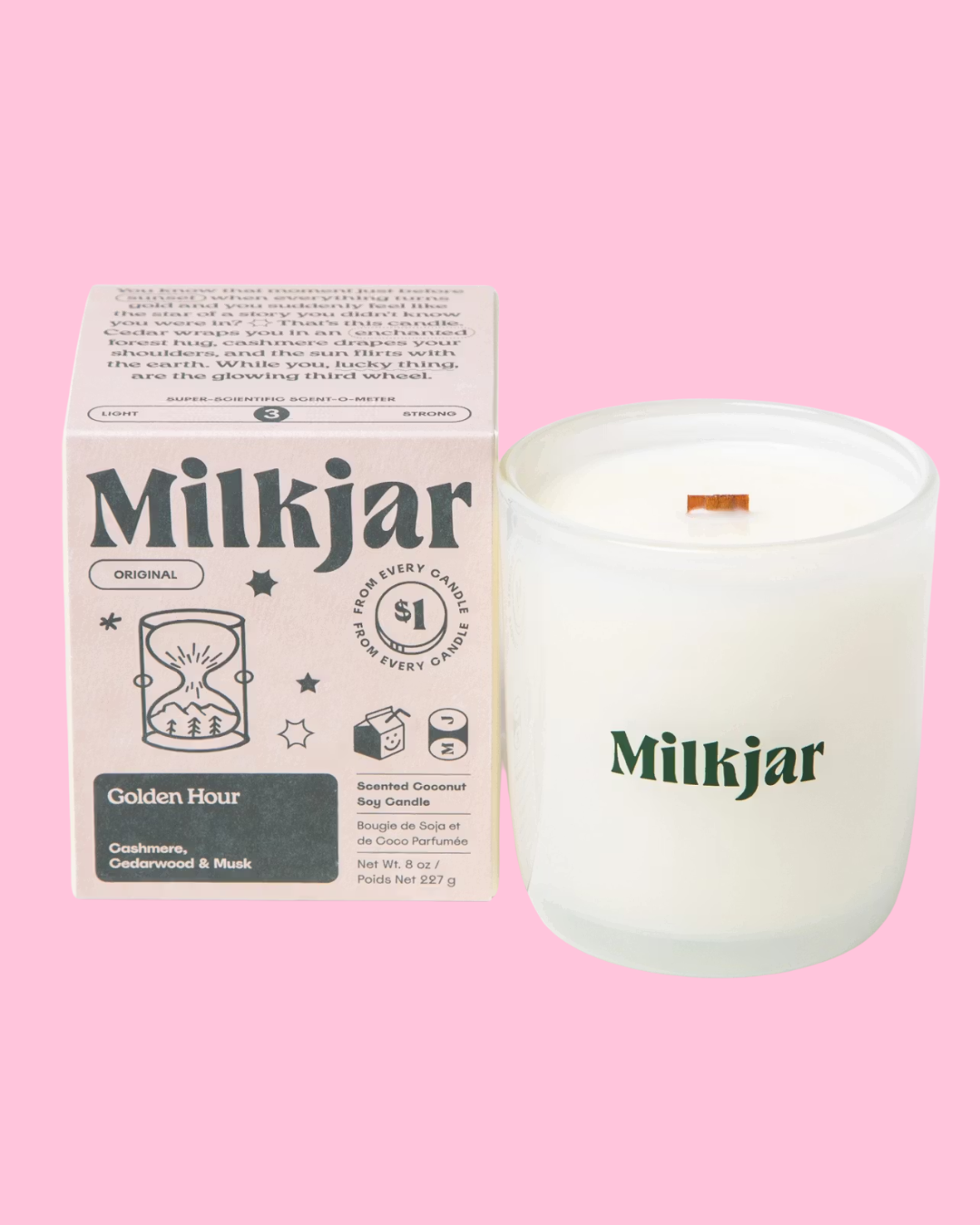 Milk Jar Candles