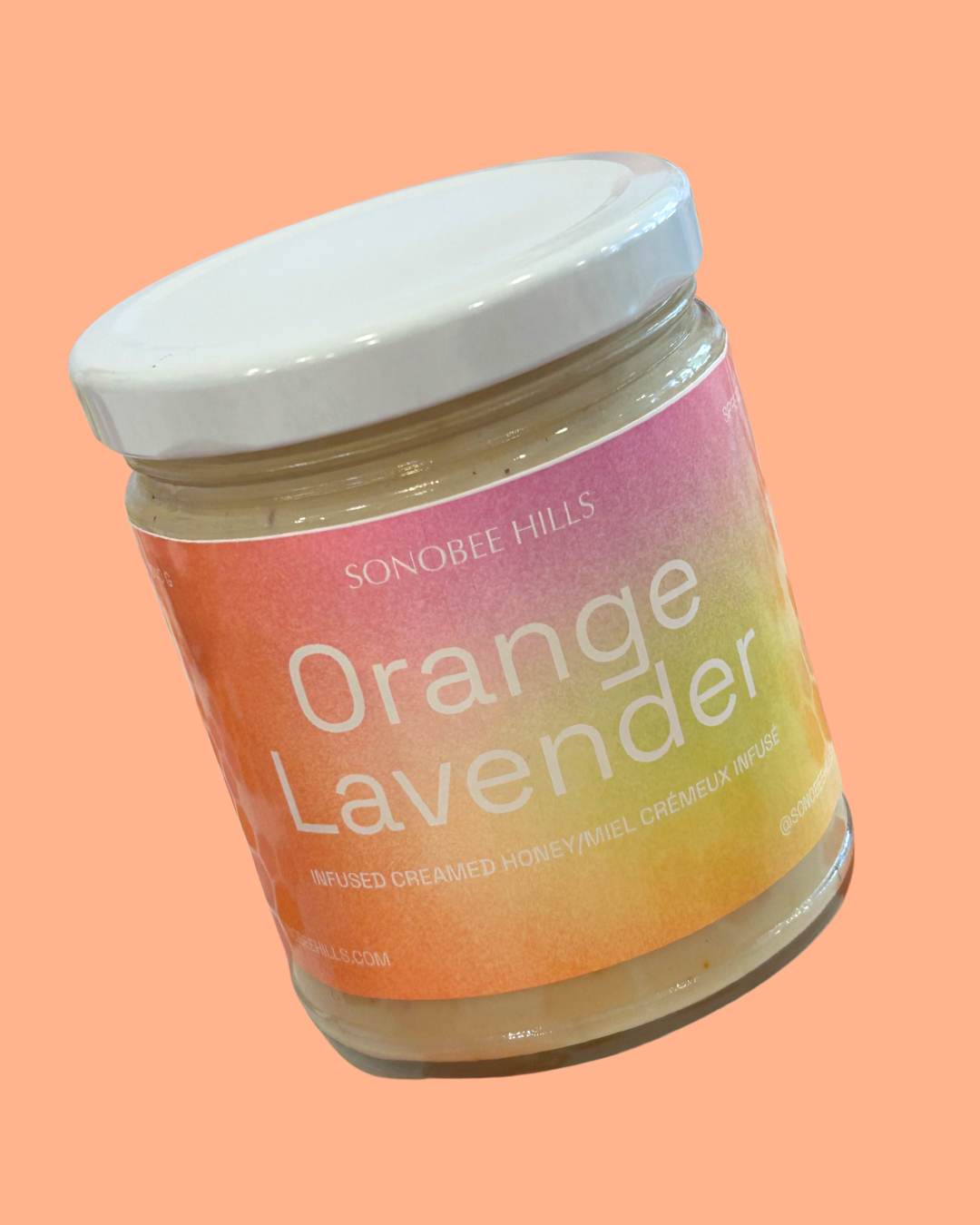 Orange and Lavender Creamed Honey