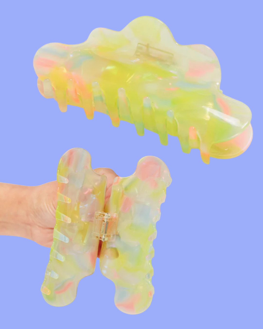 Sherbet Jelly Nimbus Claw Clip