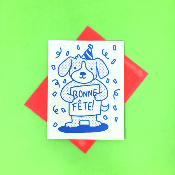 Bonne Fête Card