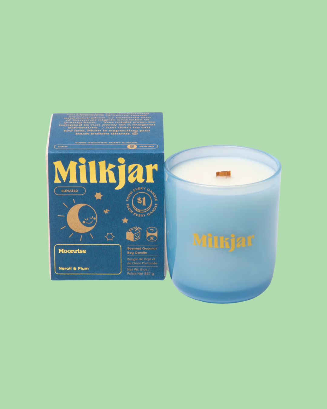 Milk Jar Candles