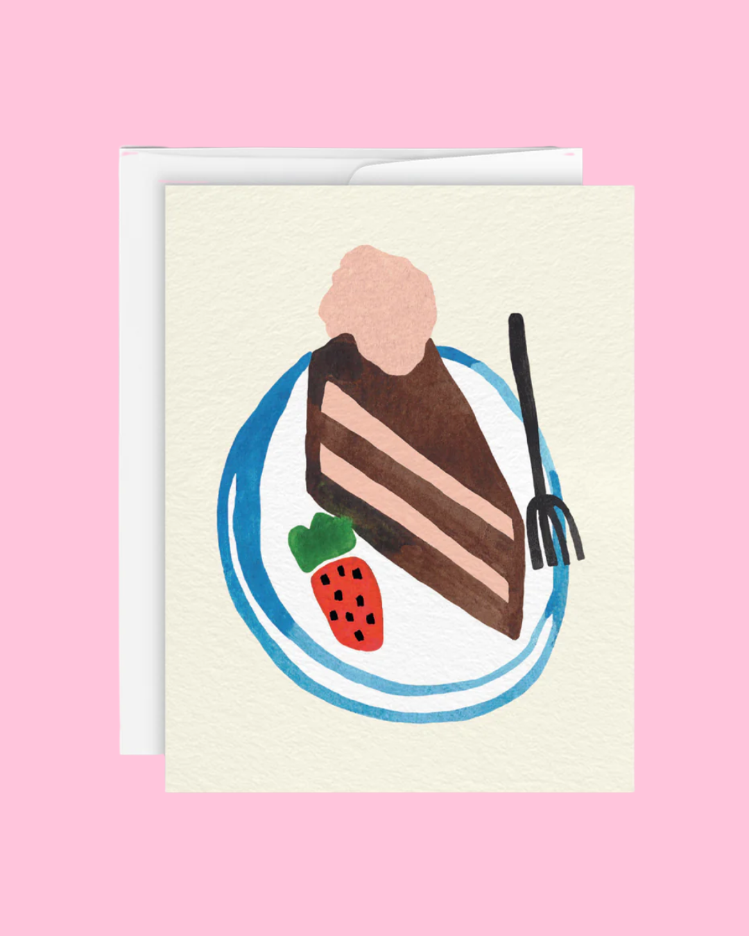 Chocolate Cake Card
