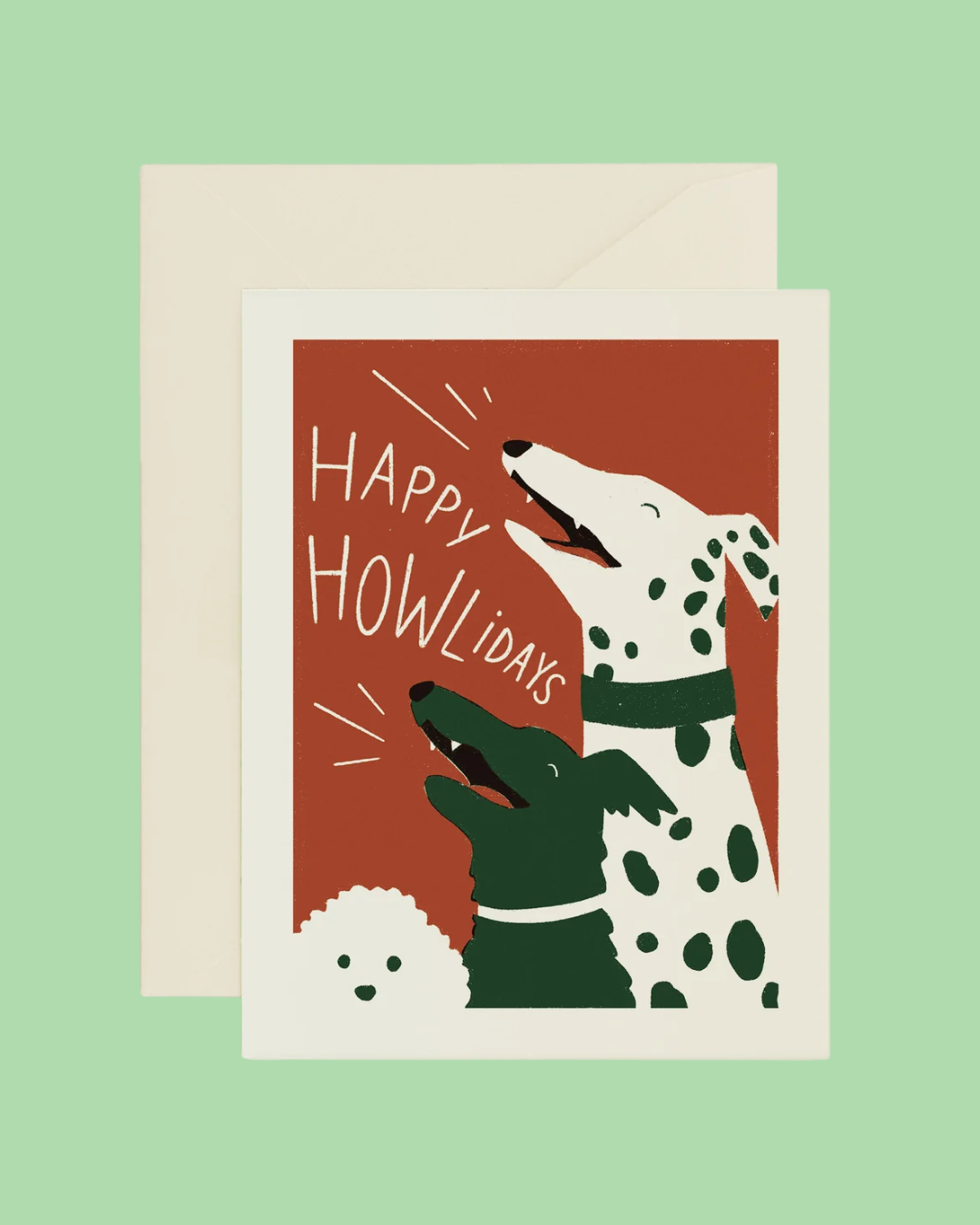 Happy Howlidays Holiday Card