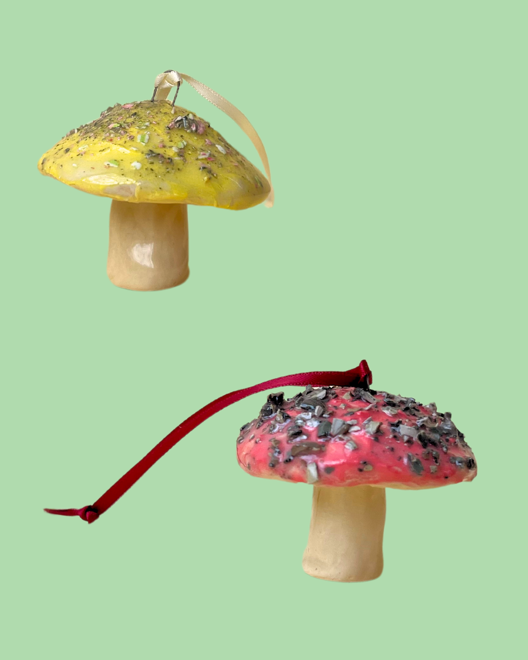 Mushroom Ornaments