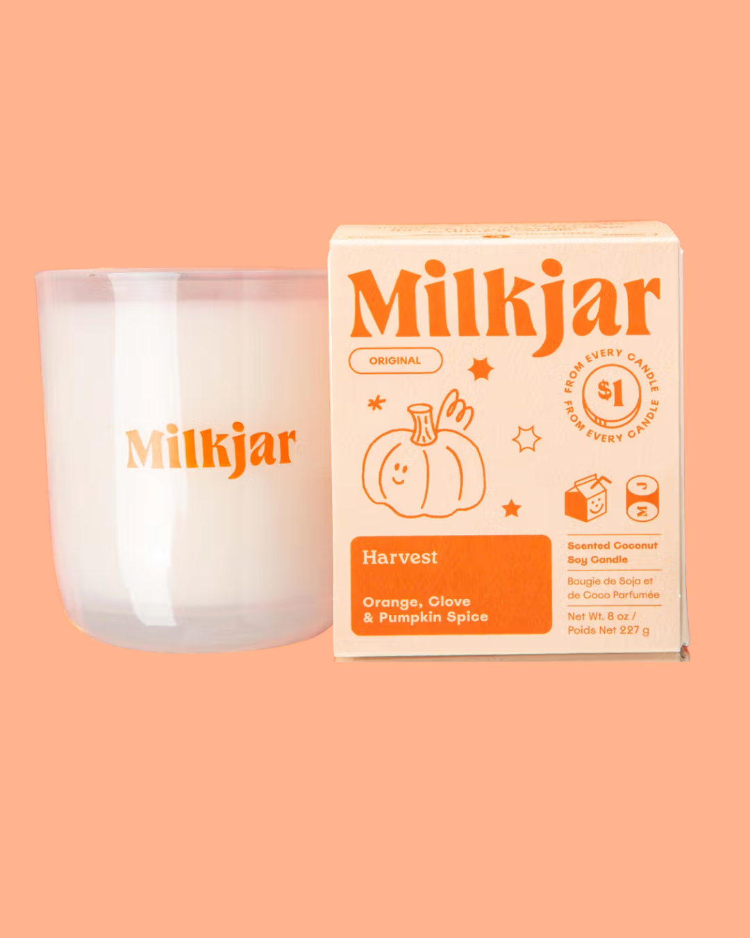 Milk Jar Candles