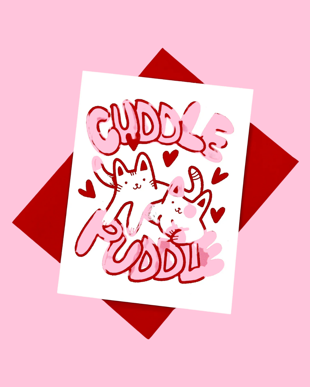 Cuddle Puddle Card