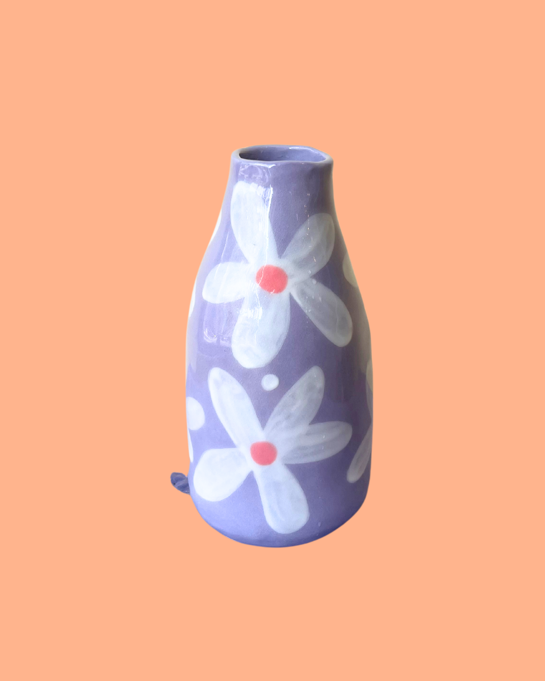 Large Hand-painted Ceramic Vases