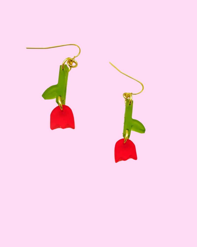 Tulip Drop Earrings