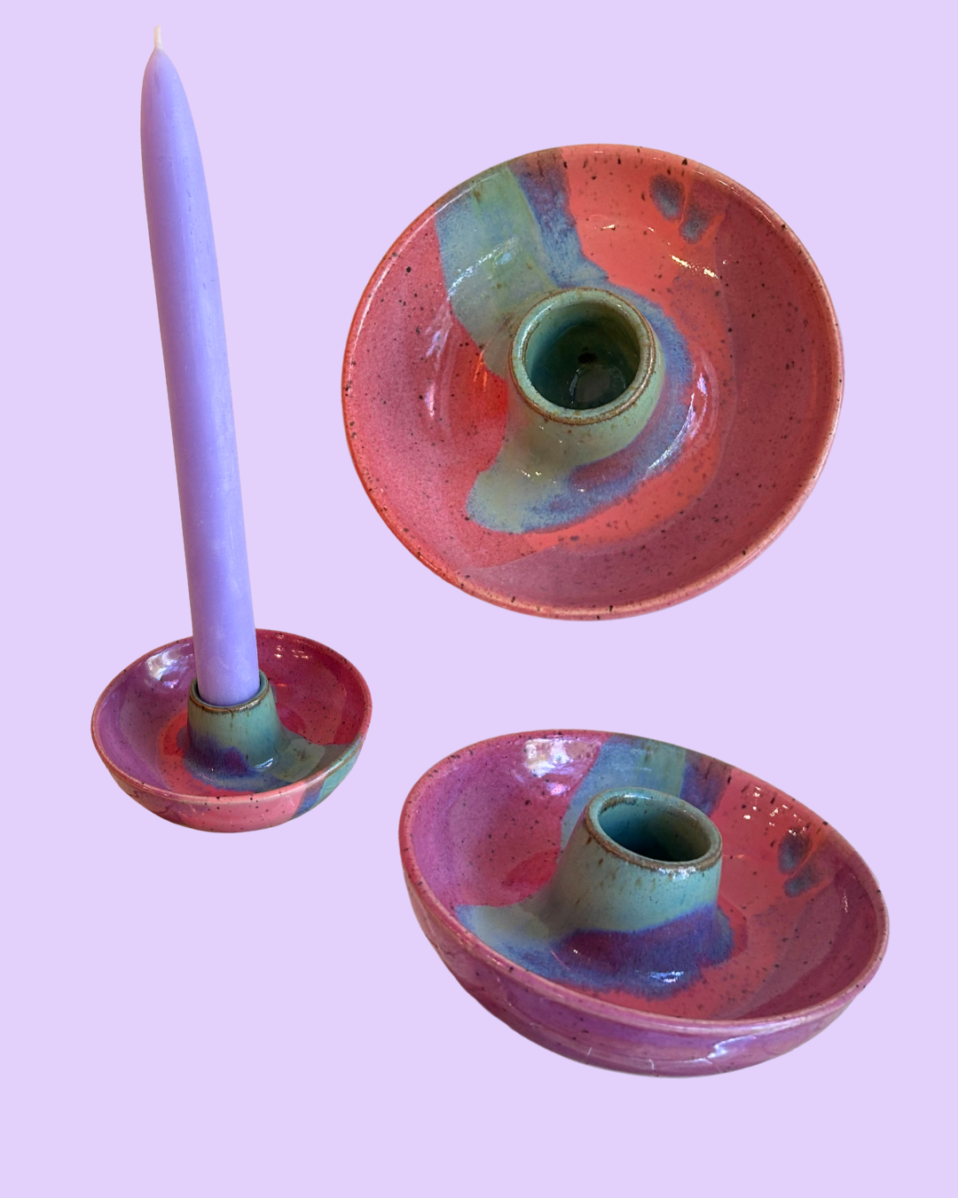 Flat Candle Holder