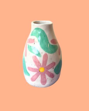 Medium Hand-painted Ceramic Vases