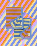 Pastel Stripe Hand Towel