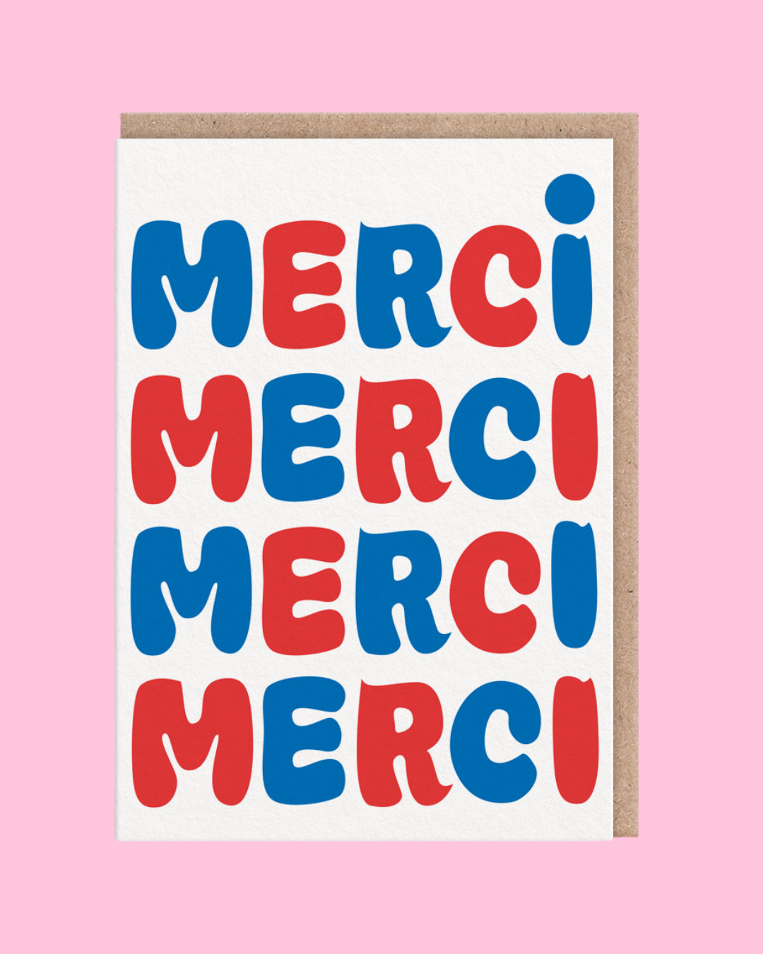 Merci Merci Merci Card