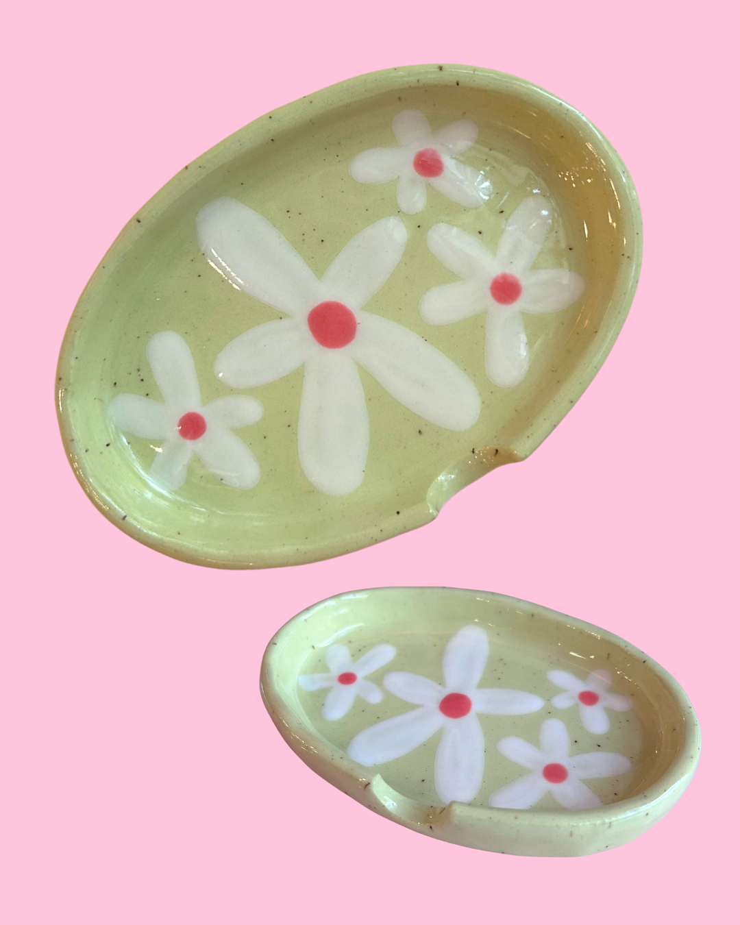 Hand-painted Ceramic Ashtray