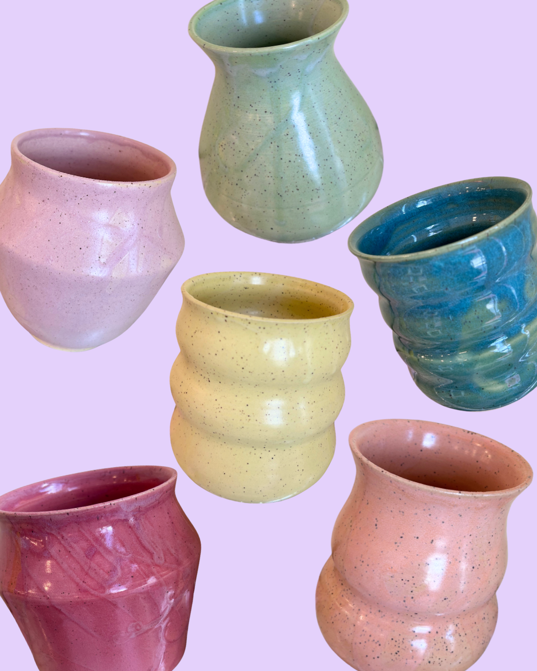 Small Ceramic Simple Vase